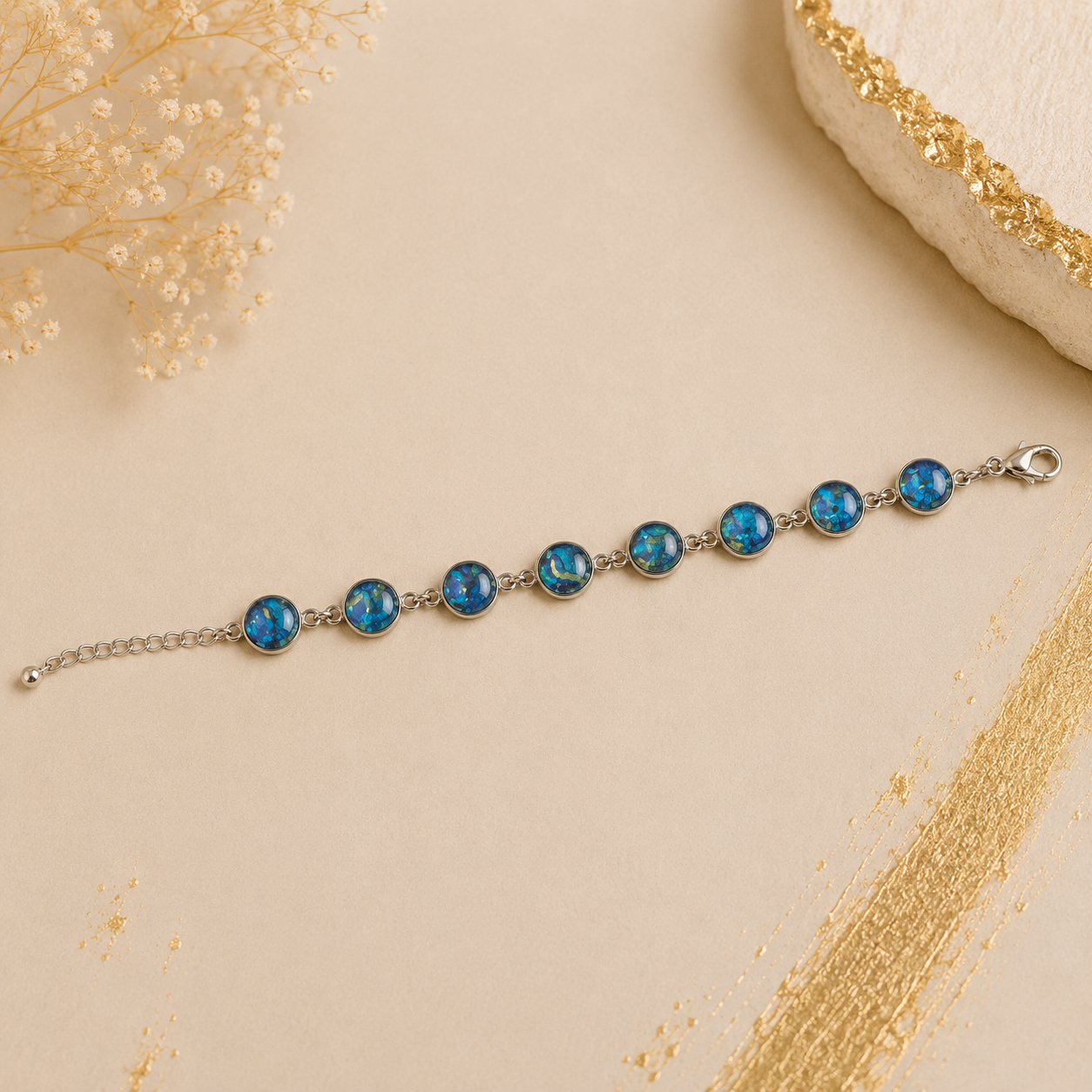 Ocean Mosaic Bracelet