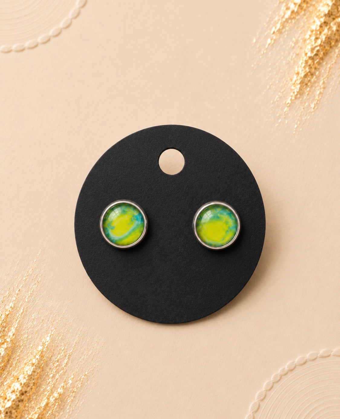 Citrus Splash Stud Earrings