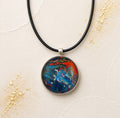 Twilight Tide Statement Pendant Necklace