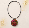 Berry Ember Statement Pendant Necklace
