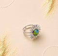 Ocean Bloom Adjustable Ring